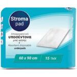 Stroma Pad Υποσέντονα Ακράτειας 60x90cm 15τμχ